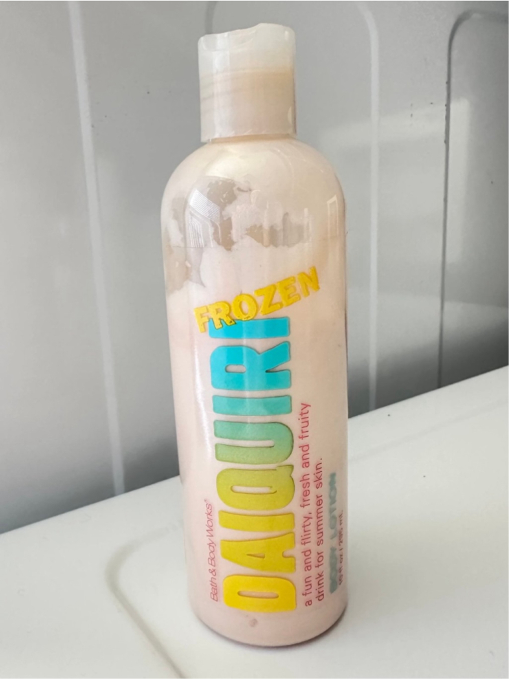 Bath & Body works Temptations Frozen Daiquiri lotion
